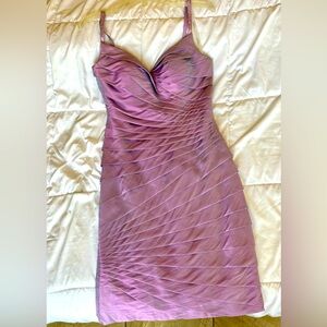Terani Couture Purple Cocktail Dress